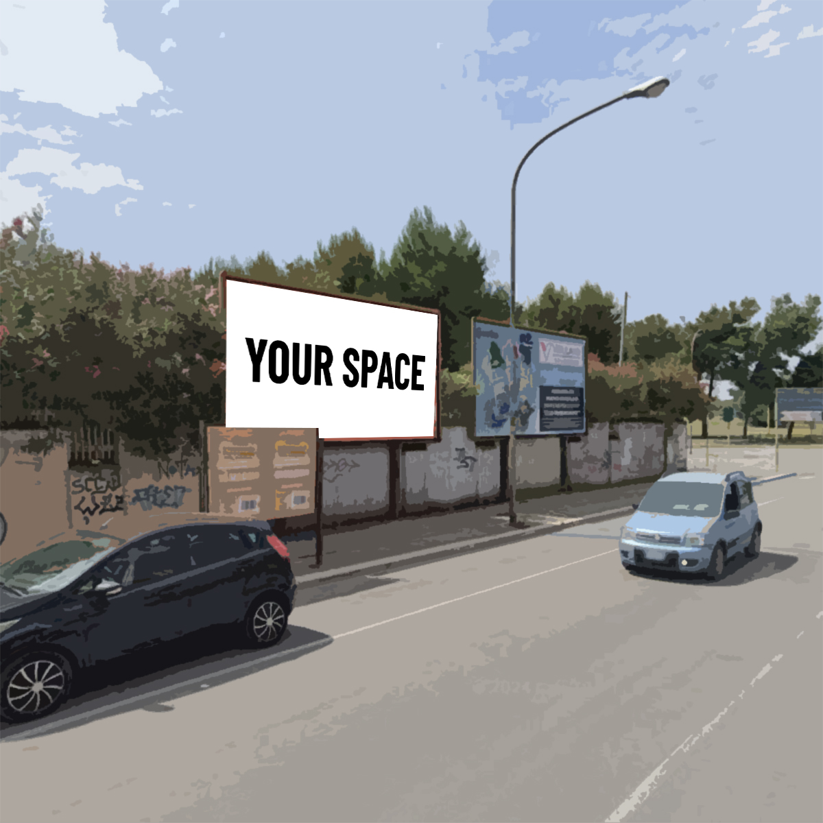 SPAZIO PUBBLICITARIO 600 x 300 - Viale Candelaro (FOGGIA) Dal 16/11/2026 al 29/11/2026 14 giorni